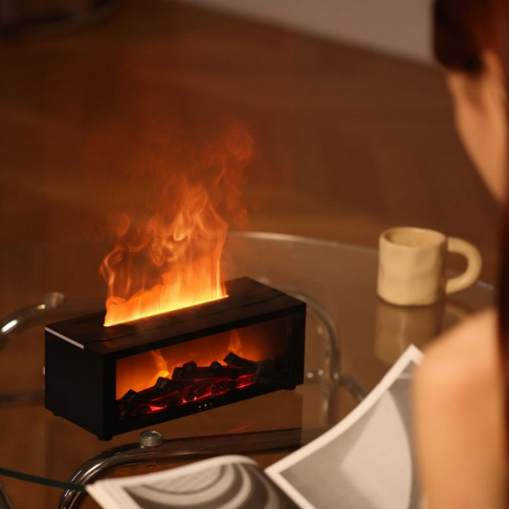 Flame Fireplace Aroma Diffuser